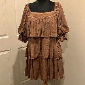 Mustard Seed Latte Dress Size Small